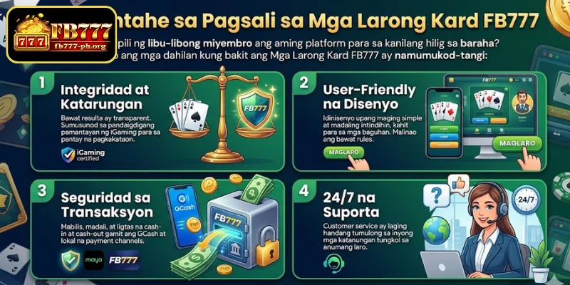 Advantages of Mga Larong Kard FB777