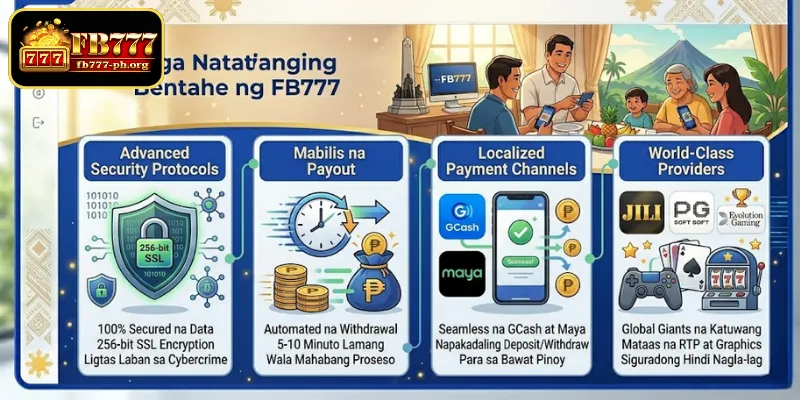 Mga kahanga-hangang bentahe ng FB777