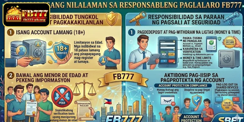 Mga Panuntunan sa Responsableng Paglalaro FB777