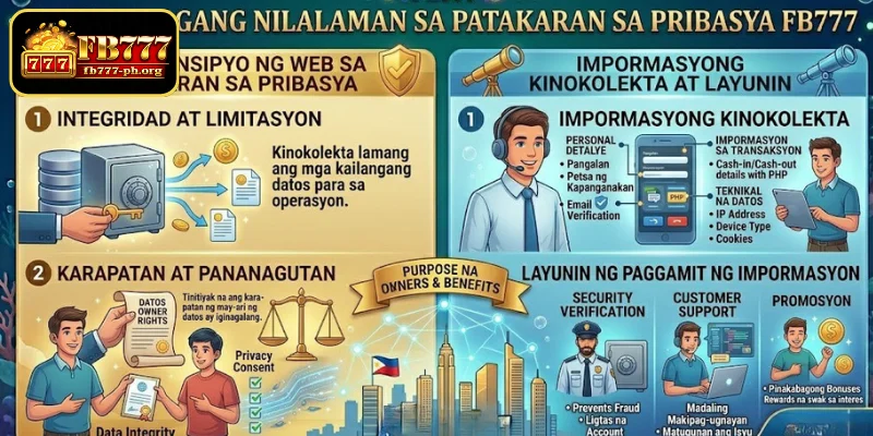 Na-update na nilalaman ng Patakaran sa Pagkapribado ng FB777