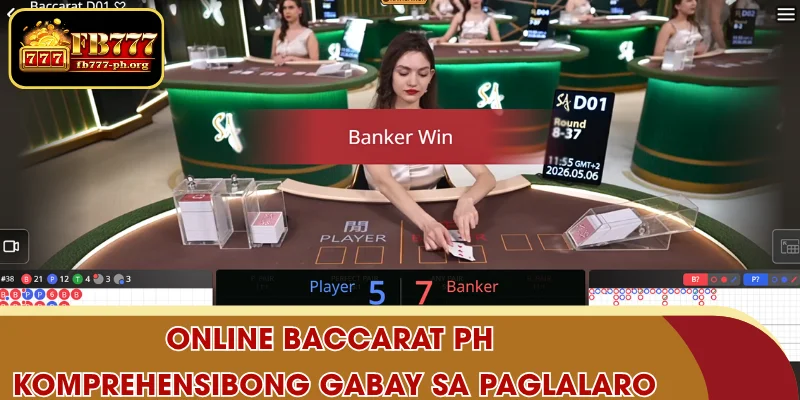 Online Baccarat PH – Komprehensibong Gabay sa Paglalaro